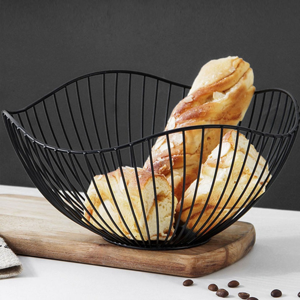Fruit Basket — Black Wire Countertop — supplier product photo