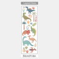 Cozy Haven truthful variant reference for Cozy Haven Removable Nursery Wall Decal Sheets - Dinosaur Decals - 2 Sheets
