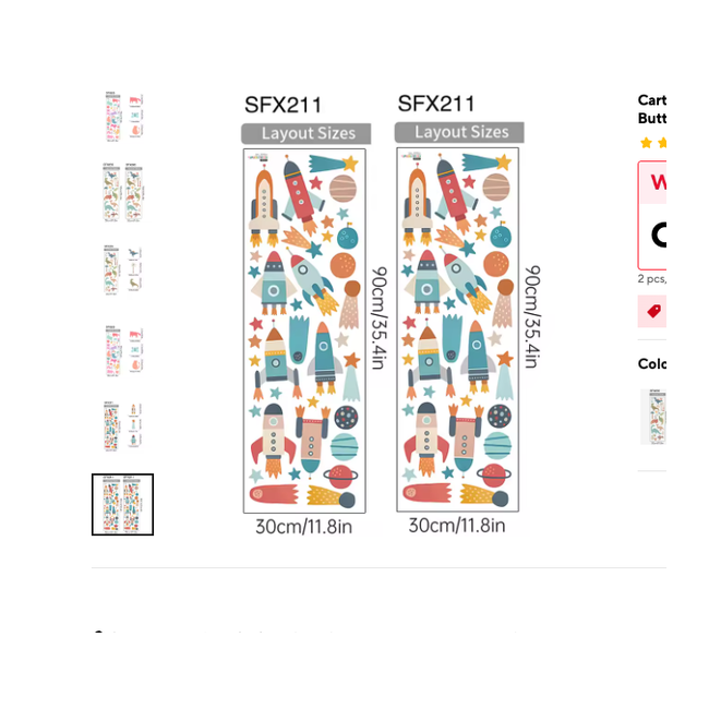 Cozy Haven 3D Butterfly Wall Stickers Set - 60 Pack Colorful Removable Nursery Art Decals supplier exact visual 2PC SFX211