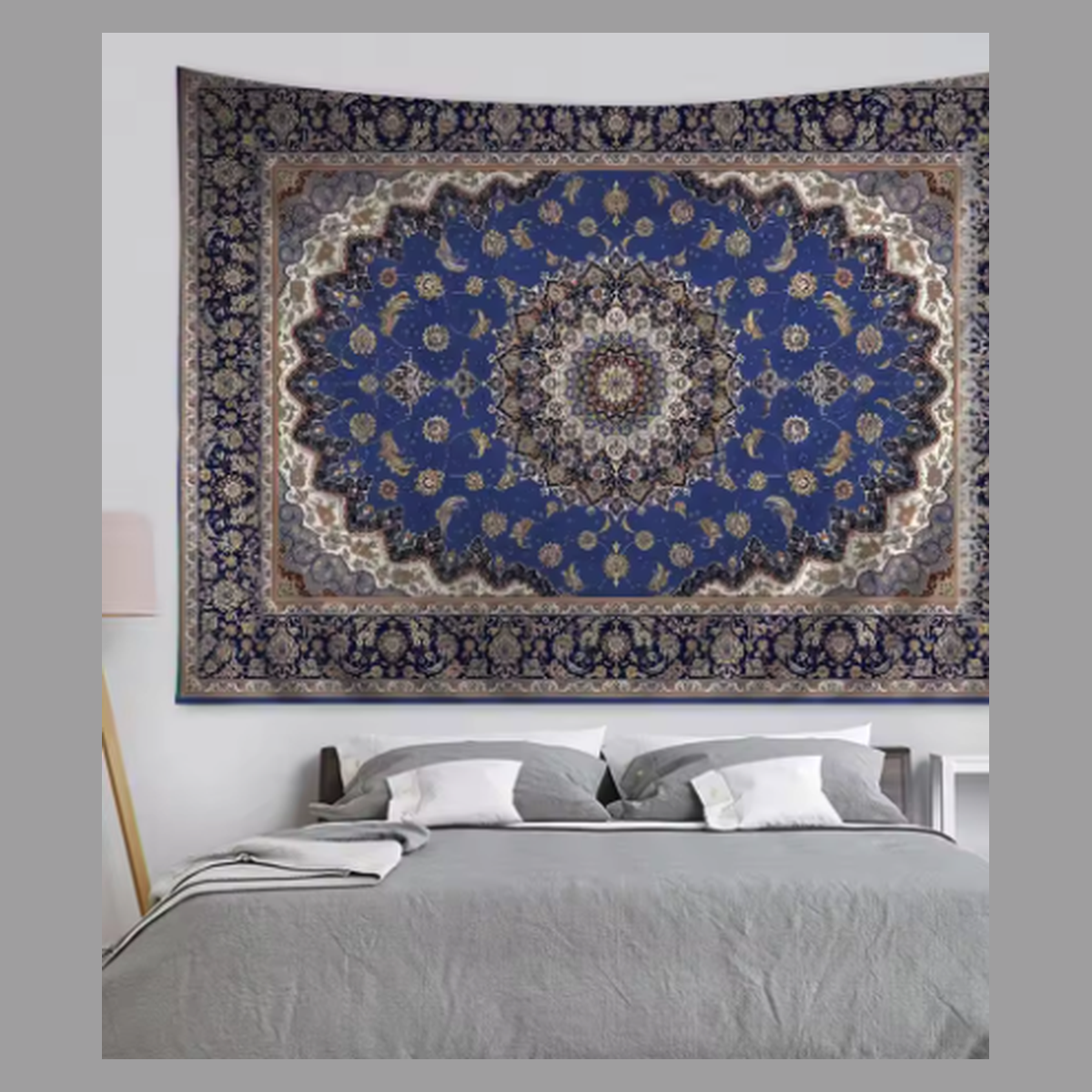 Cozy Haven Moroccan Mandala Tapestry - Large Bohemian Wall Hanging Art Blanket 59x79 Inch - Bedroom supplier reference 3-GT