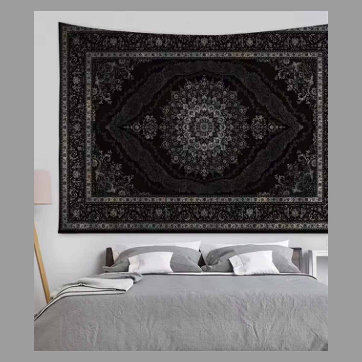 Cozy Haven Moroccan Mandala Tapestry - Large Bohemian Wall Hanging Art Blanket 59x79 Inch - Bedroom supplier reference 6-GT