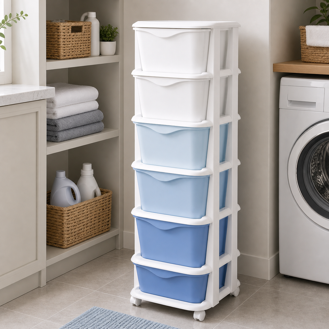 Cozy Haven Deep-Bin Stackable Drawer Organizer Set