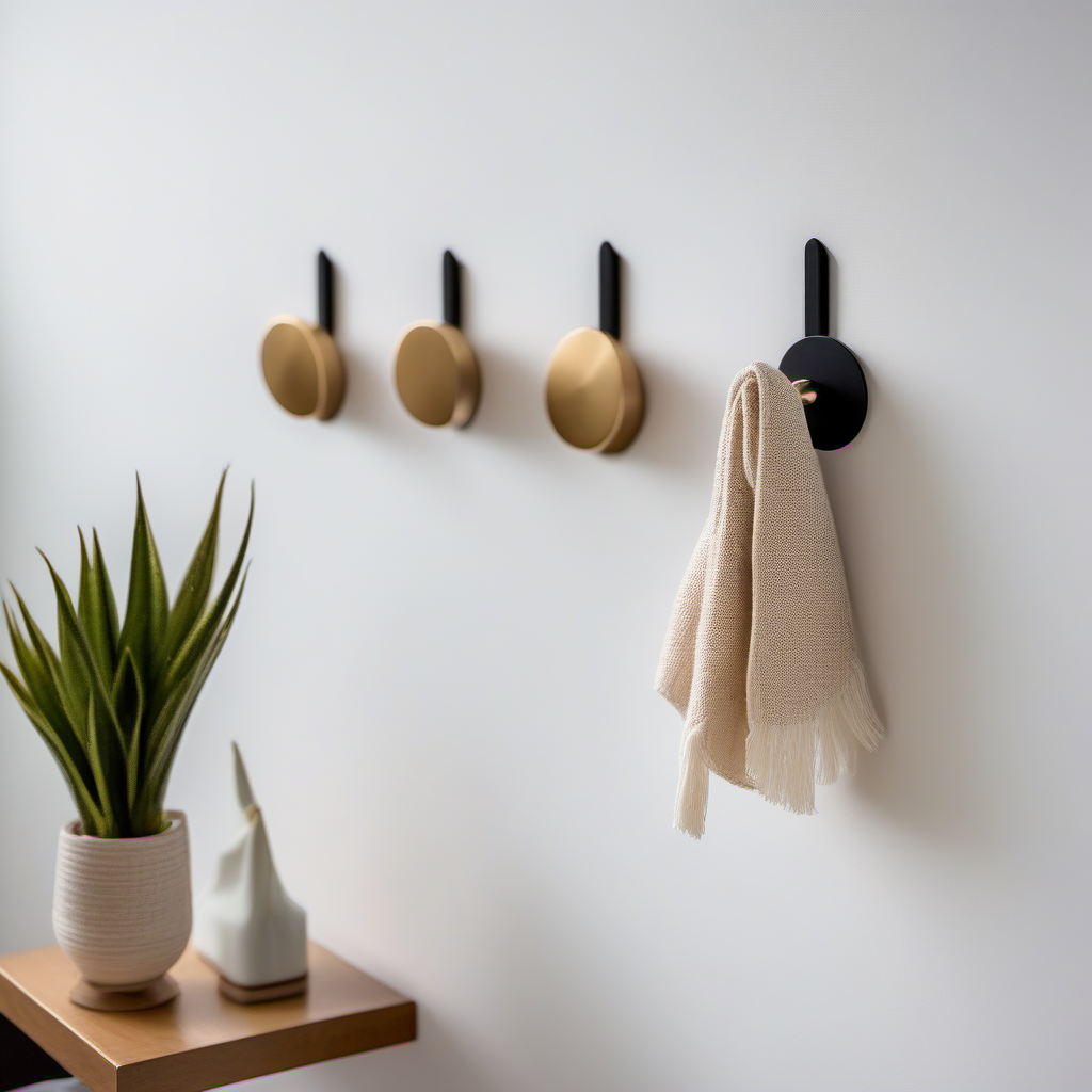 Cozy Haven Cozy Haven Adhesive Wall Hooks Set - 16 Pack Strong Command Style Removable Hangers - Bathroom product image