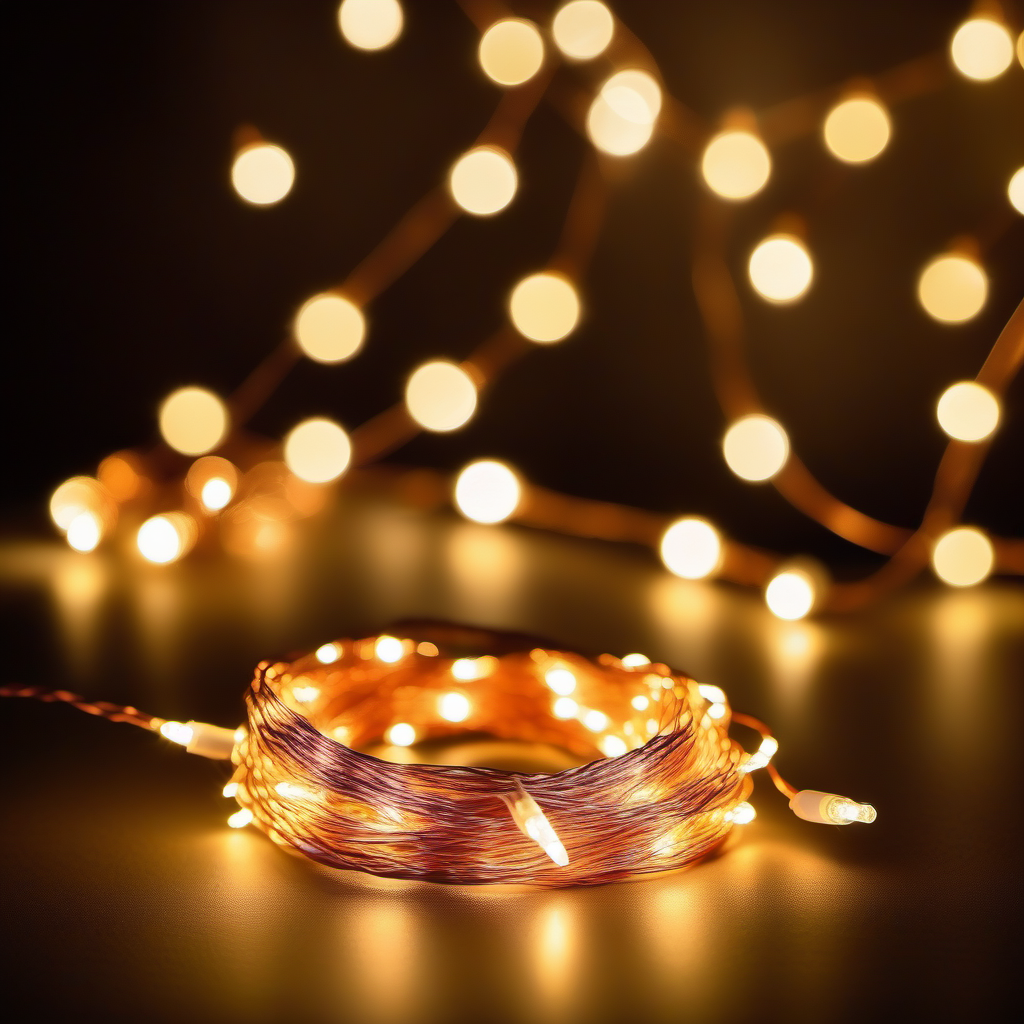 Cozy Haven Cozy Haven LED Fairy String Lights 33ft Copper Wire - 100 LED Waterproof Battery Operated Decorative Lights - Bedroom product image