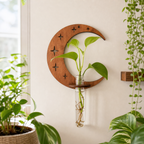 Cozy Haven Boho Hanging Plant Propagation Station styled home view 3 for Moon