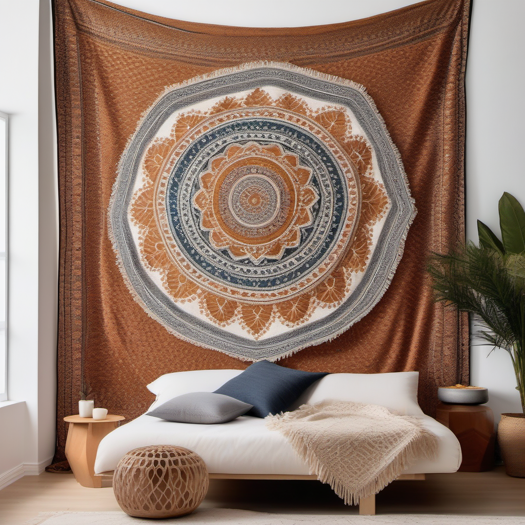 Cozy Haven Cozy Haven Moroccan Mandala Tapestry - Large Bohemian Wall Hanging Art Blanket 59x79 Inch - Bedroom product image