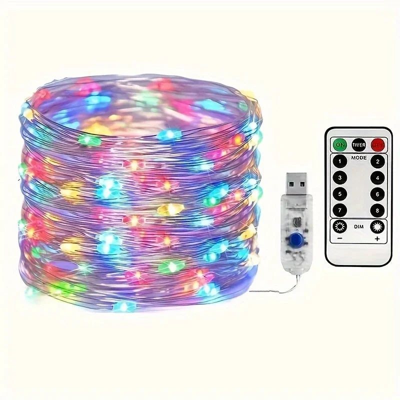 Cozy Haven Cozy Haven Star USB Fairy String Lights - 200 LED Color Changing with Remote Control product image 8