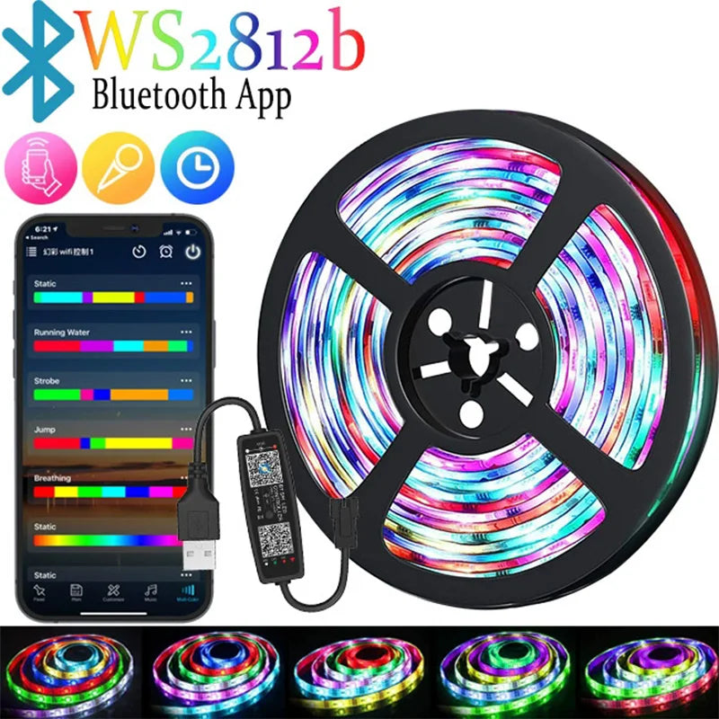 Cozy Haven Cozy Haven Smart WiFi LED Strip Lights - App Control RGBIC Flexible Tape - Alexa Compatible product image 7