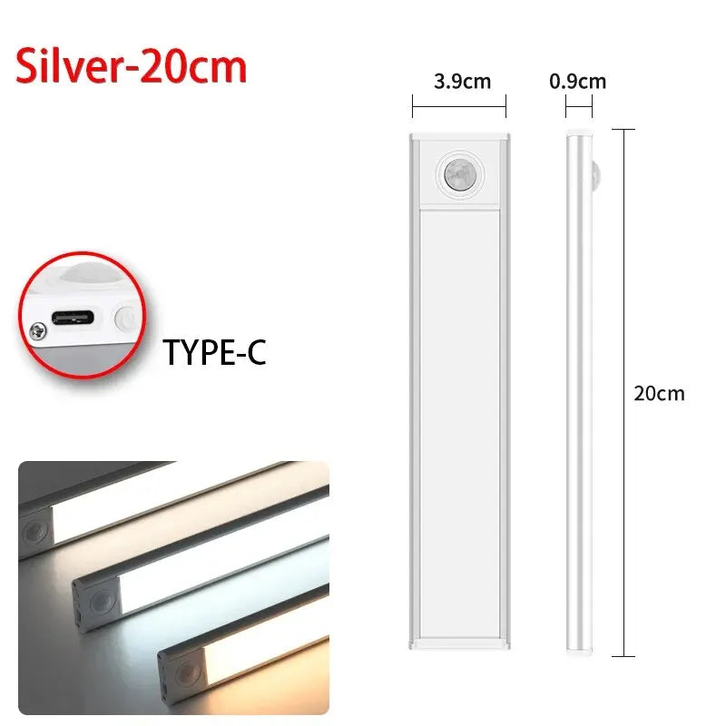 Cozy Haven Cozy Haven LED Motion Sensor Light - Wireless USB Under Cabinet Light Kitchen Bedroom Lighting product image 10