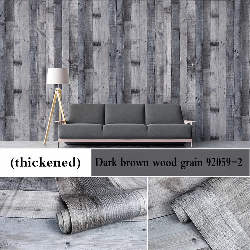 Cozy Haven Cozy Haven Retro Wood Grain Peel and Stick Wallpaper - Removable Self-Adhesive Vinyl Wall Covering product image 8