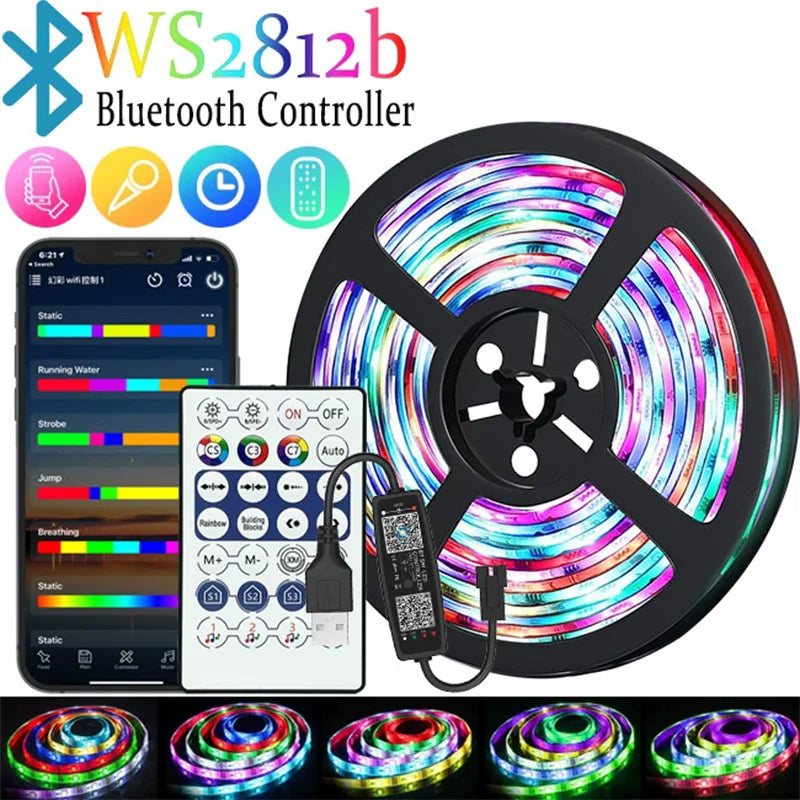 Cozy Haven Cozy Haven Smart WiFi LED Strip Lights - App Control RGBIC Flexible Tape - Alexa Compatible product image 8
