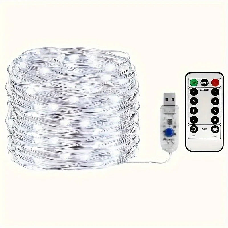 Cozy Haven Cozy Haven Star USB Fairy String Lights - 200 LED Color Changing with Remote Control product image 7
