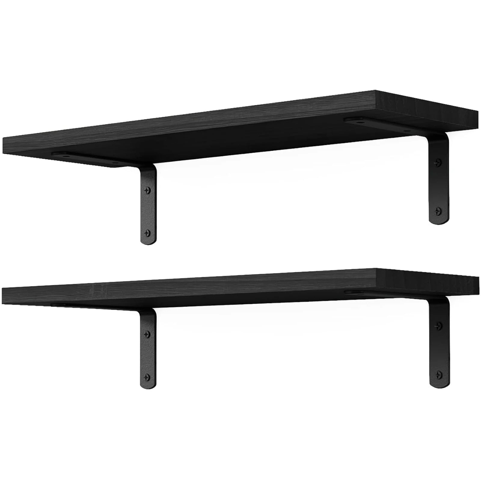 Cozy Haven Cozy Haven Wooden Floating Shelves Set - 2 Pack Wall Mounted Storage - Living Room product image 7