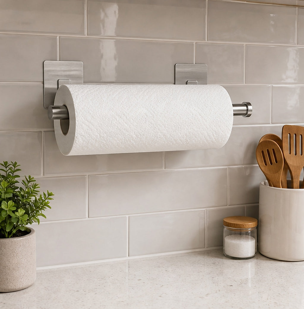 Cozy Haven Adhesive Paper Towel Holder lifestyle image 2