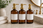 Cozy Haven Amber Soap Dispenser lifestyle image 5