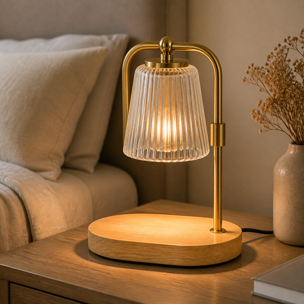 Cozy Haven Arched Candle Warmer Lamp lifestyle image 6 for Lamp Only - Style D