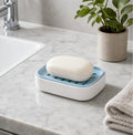 Cozy Haven Blue Drainage Soap Dish lifestyle image 1