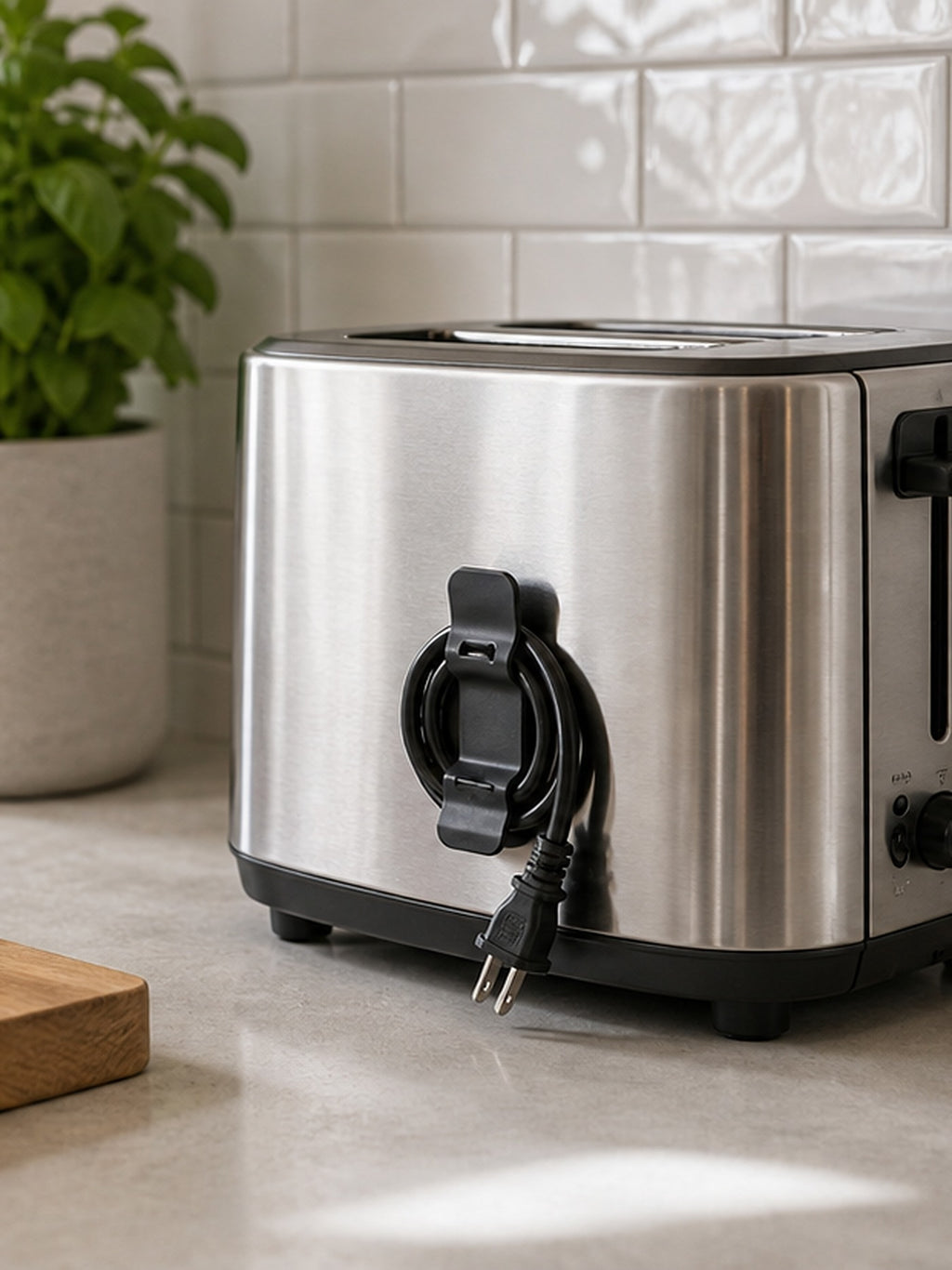 Cozy Haven Black Appliance Cord Winder lifestyle image 2