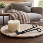 Cozy Haven Black Stainless Candle Wick Trimmer styled home view 1