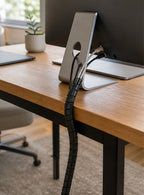Cozy Haven Black Flexible Cable Sleeve product photo 1
