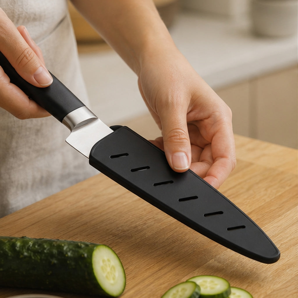 Cozy Haven Black Knife Blade Guards lifestyle image 1