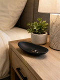 Cozy Haven Black Oval Ring Dish lifestyle image 1