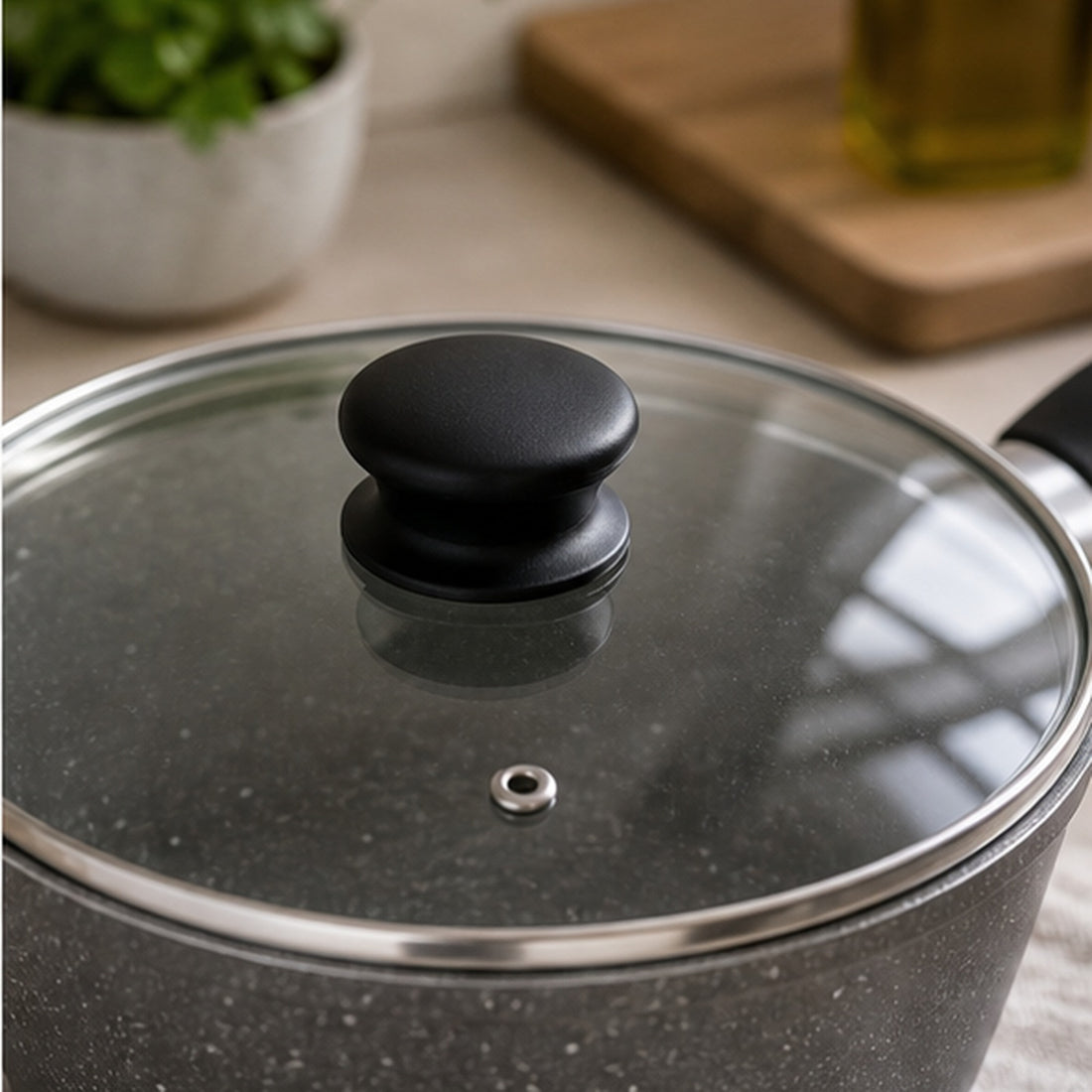 Black Pot Lid Knob Replacement