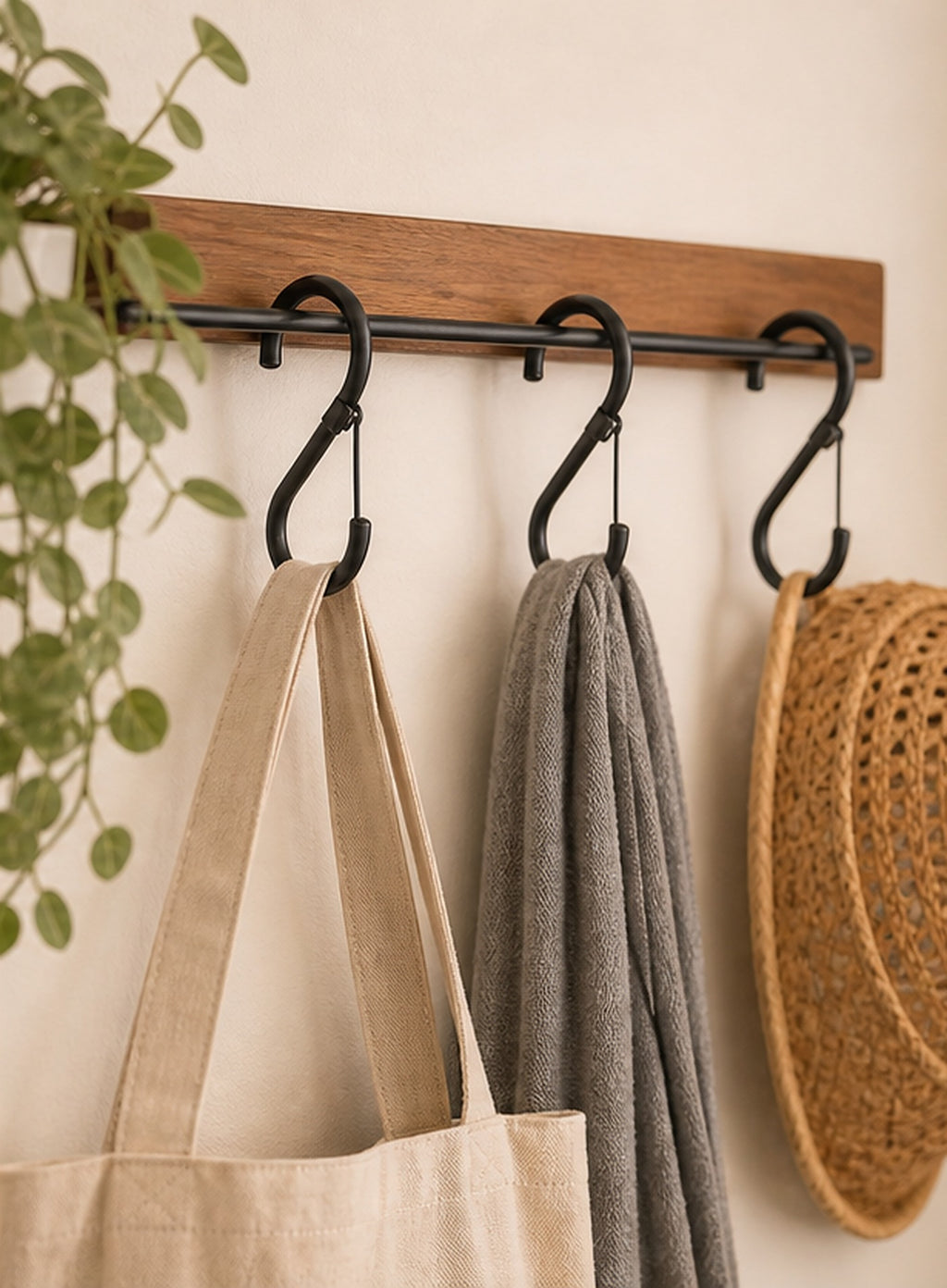 Cozy Haven Black Safety S Hooks lifestyle image 3