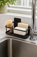 Cozy Haven Black Sink Sponge Holder lifestyle image 1