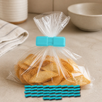 Cozy Haven Food Bag Sealing Clips - Blue - 40 Piece Set