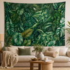 Cozy Haven Boho Woven Wall Tapestry styled wall decor view 6