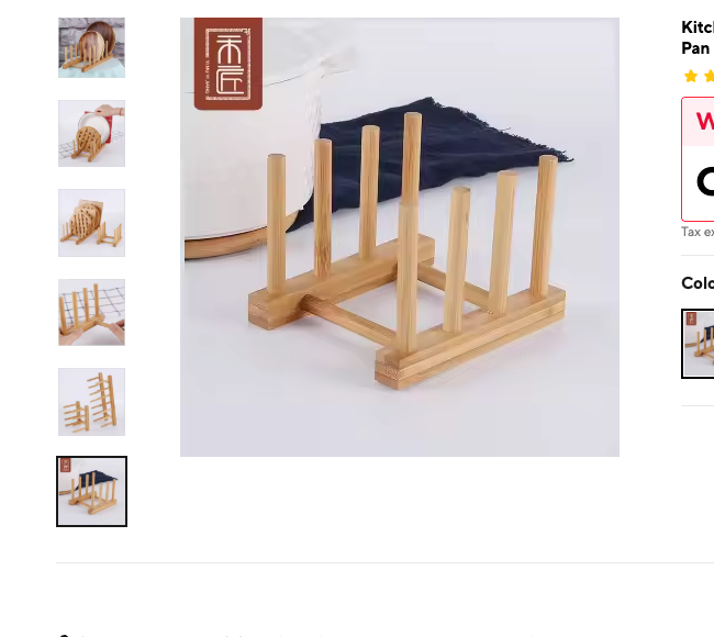 Cozy Haven truthful variant reference for Cozy Haven Compact Bamboo Dish Drying Rack - Compact