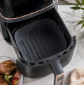 Cozy Haven Charcoal Silicone Air Fryer Liner lifestyle image 1