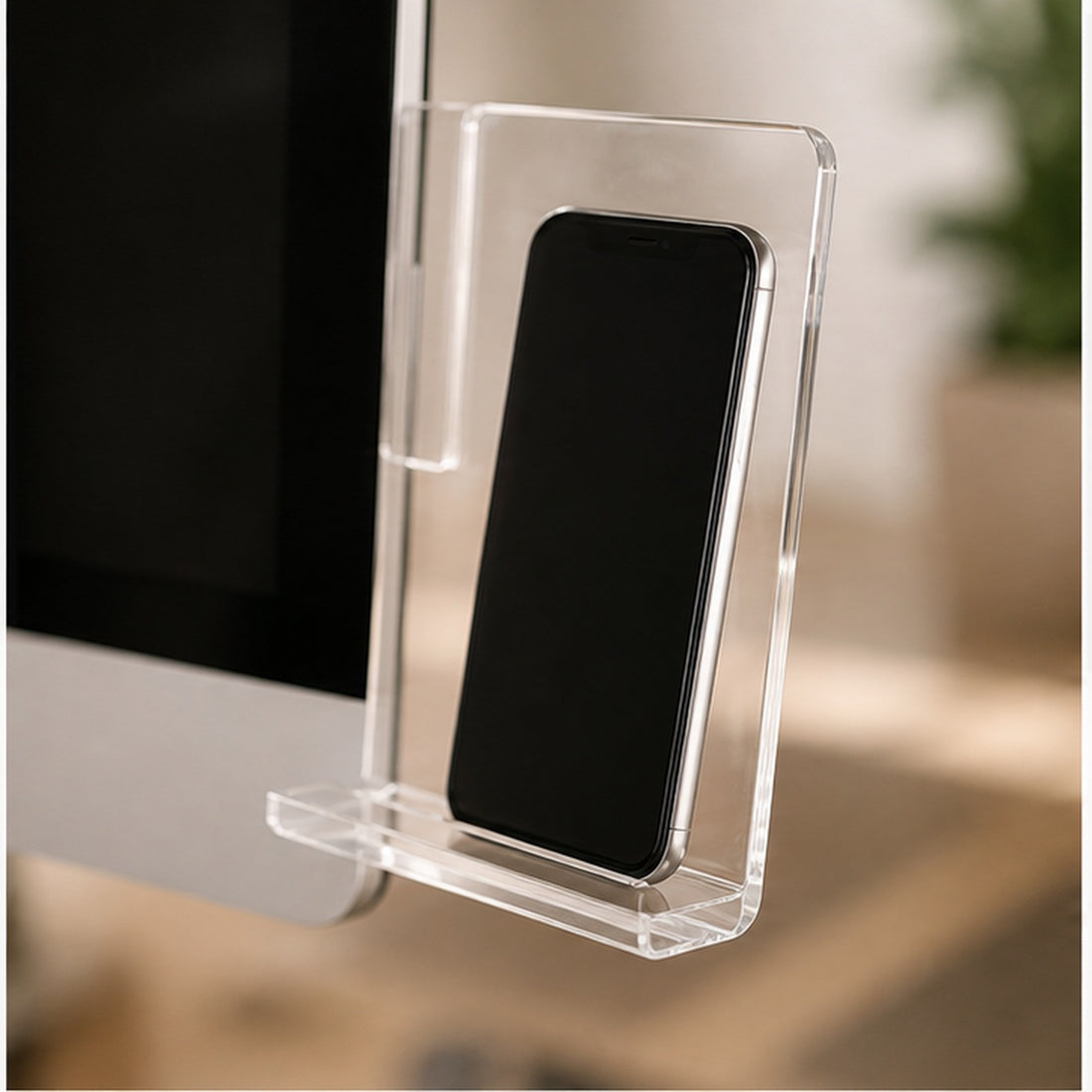 Clear Acrylic Monitor Memo Board