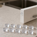 Cozy Haven Clear Silicone Cabinet Door Bumpers - 8 Piece Set lifestyle image 1