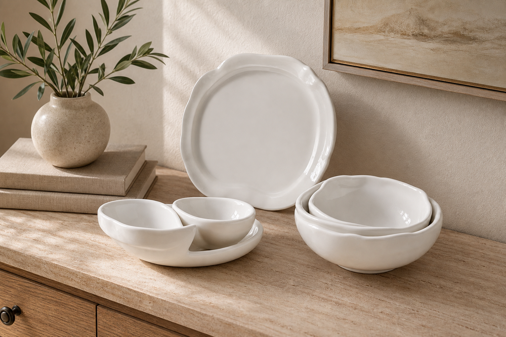 Cozy Haven Cloud Decorative Tray Set lifestyle image 3