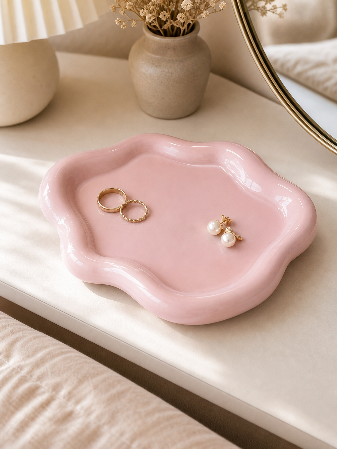 Cozy Haven Cloud Decorative Tray Set lifestyle image 7