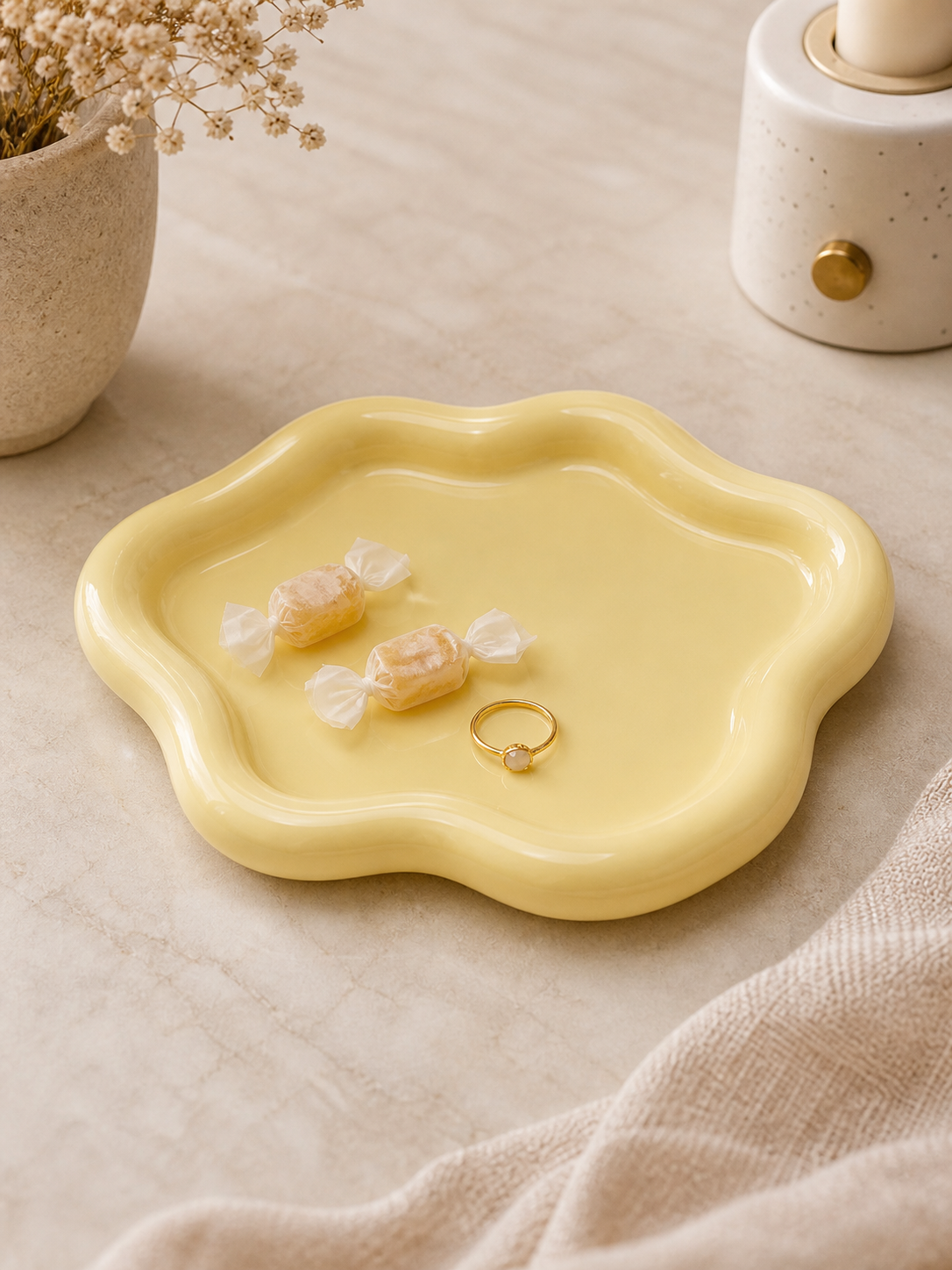 Cozy Haven Cloud Decorative Tray Set lifestyle image 8