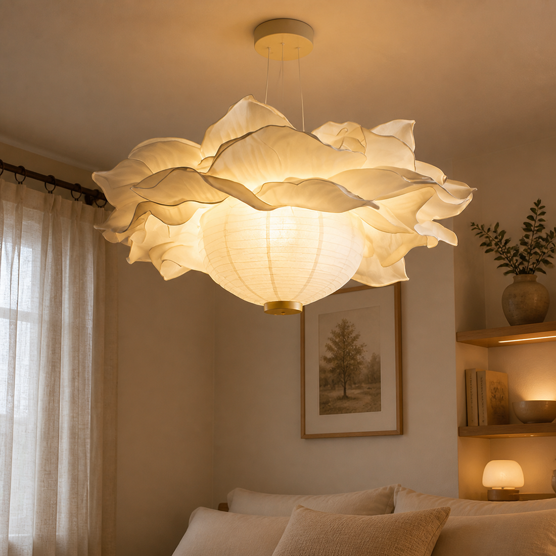 Cloud Paper Lantern Ceiling Shade