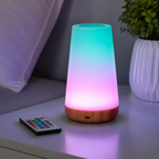 Cozy Haven Color Changing Night Light styled lighting view 2