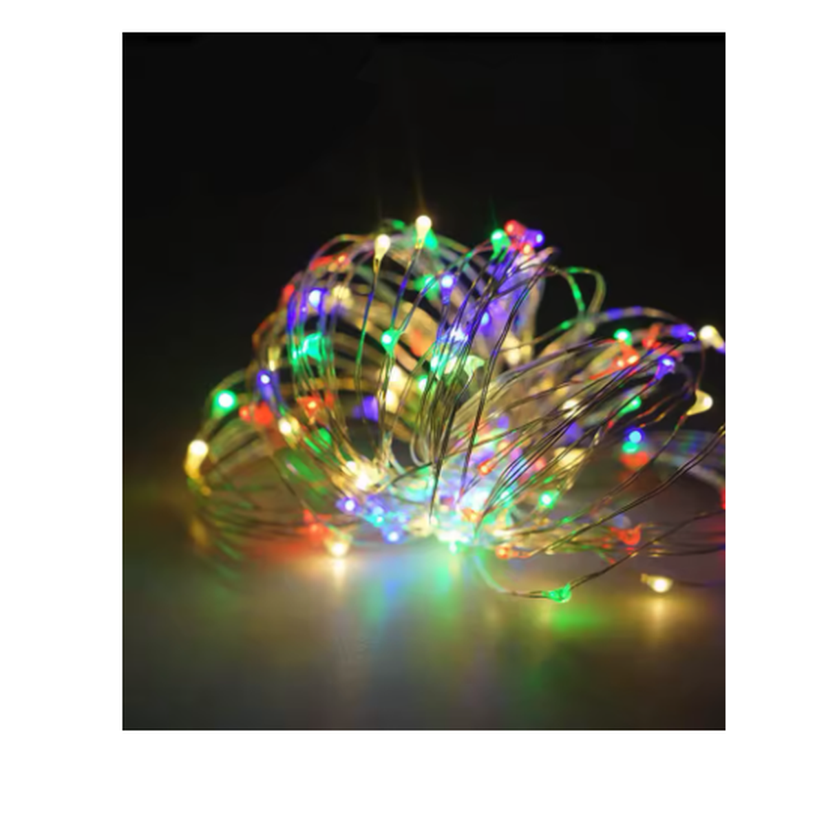 Cozy Haven Copper Wire Fairy String Lights - 33 Foot 100 LED Battery Operated Warm White - Bedroom supplier reference colorful