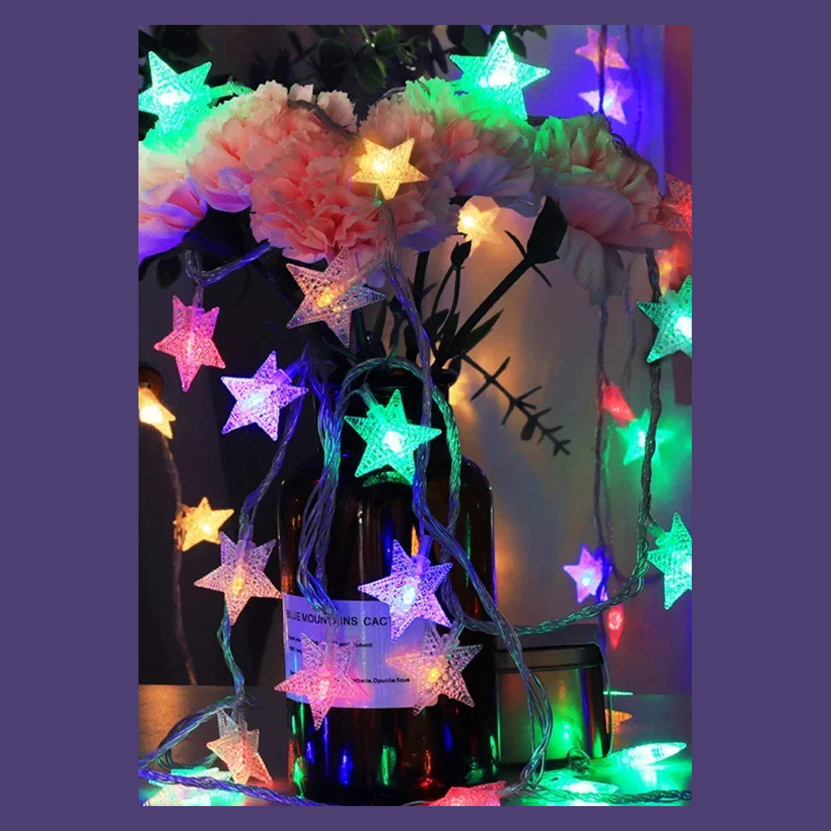 Cozy Haven Star USB Fairy String Lights - 200 LED Color Changing with Remote Control supplier reference Colorful
