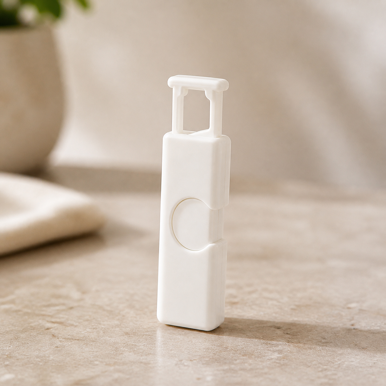 Food Bag Sealing Clips - white one piece