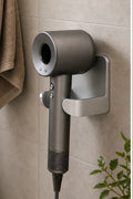 Cozy Haven Aluminum Hair Dryer Wall Holder lifestyle image 1