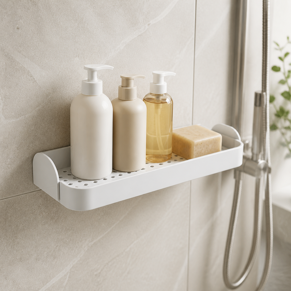 Cozy Haven Shower Organizer with Hooks - 3 Tier Hanging Bathroom Caddy lifestyle image 4