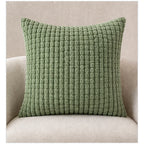 Cozy Haven Bubble Texture Throw Pillow Cover styled textile view 8