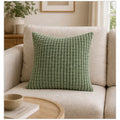 Cozy Haven Bubble Texture Throw Pillow Cover - Light Green / 45 x 45 cm, Light Green / 40 x 40 cm, Light Green / 50 x 50 cm