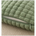 Cozy Haven Bubble Texture Throw Pillow Cover styled textile view 9