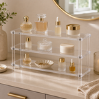 Cozy Haven Clear Acrylic Display Shelf - 3 Tier - 40 x 8 cm