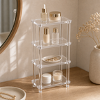 Cozy Haven Clear Acrylic Display Shelf - 4 Tier - 20 x 8 cm